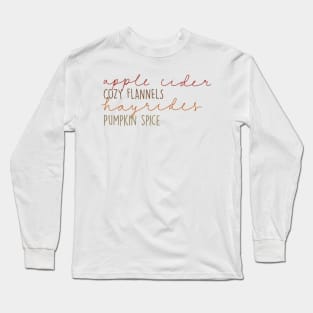 Fall Vibes Long Sleeve T-Shirt